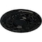 Ekena Millwork Dauphine Ceiling Medallion (Fits Canopies up to 13 1/4"), 33 7/8"OD x 1 3/8"P, Black Pearl CM33DABPS - alternate 3